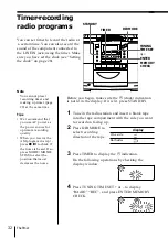 Предварительный просмотр 32 страницы Sony ZS-D50 Operating Instructions  (primary manual) Operating Instructions Manual