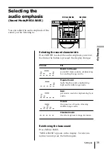 Предварительный просмотр 39 страницы Sony ZS-D50 Operating Instructions  (primary manual) Operating Instructions Manual