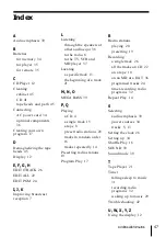 Preview for 47 page of Sony ZS-D50 Operating Instructions  (primary manual) Operating Instructions Manual