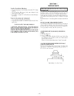 Предварительный просмотр 3 страницы Sony ZS-D50 Operating Instructions  (primary manual) Service Manual