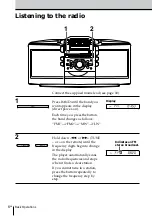 Preview for 6 page of Sony ZS-D55 Operating Instructions Manual