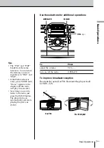 Preview for 7 page of Sony ZS-D55 Operating Instructions Manual