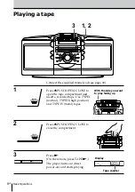 Preview for 8 page of Sony ZS-D55 Operating Instructions Manual