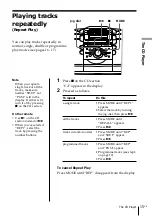 Preview for 15 page of Sony ZS-D55 Operating Instructions Manual
