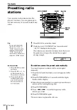 Preview for 20 page of Sony ZS-D55 Operating Instructions Manual