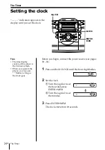 Preview for 24 page of Sony ZS-D55 Operating Instructions Manual