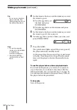 Preview for 26 page of Sony ZS-D55 Operating Instructions Manual