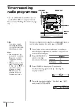 Предварительный просмотр 28 страницы Sony ZS-D55 Operating Instructions Manual