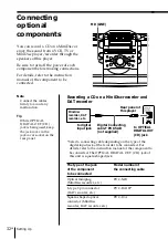 Preview for 32 page of Sony ZS-D55 Operating Instructions Manual