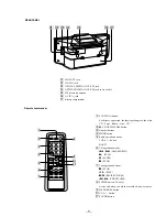 Preview for 5 page of Sony ZS-D55 Service Manual