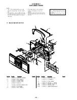 Предварительный просмотр 36 страницы Sony ZS-D55 Service Manual