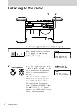 Preview for 6 page of Sony ZS-D7 Operating Instructions Manual