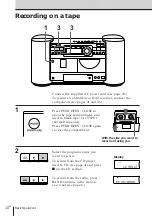 Предварительный просмотр 10 страницы Sony ZS-D7 Operating Instructions Manual