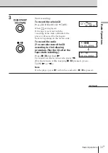 Предварительный просмотр 11 страницы Sony ZS-D7 Operating Instructions Manual