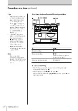 Preview for 12 page of Sony ZS-D7 Operating Instructions Manual