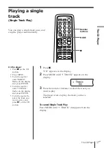 Предварительный просмотр 17 страницы Sony ZS-D7 Operating Instructions Manual