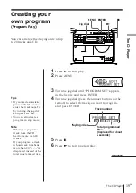 Preview for 19 page of Sony ZS-D7 Operating Instructions Manual