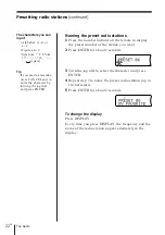 Preview for 22 page of Sony ZS-D7 Operating Instructions Manual