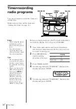 Предварительный просмотр 36 страницы Sony ZS-D7 Operating Instructions Manual