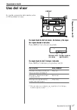 Preview for 69 page of Sony ZS-D7 Operating Instructions Manual