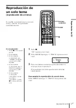 Предварительный просмотр 73 страницы Sony ZS-D7 Operating Instructions Manual