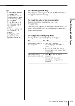 Preview for 21 page of Sony ZS-M50 Operating Instructions Manual