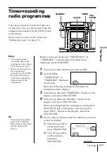 Preview for 57 page of Sony ZS-M50 Operating Instructions Manual