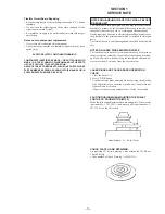 Предварительный просмотр 3 страницы Sony ZS-M50 Service Manual