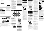 Preview for 1 page of Sony ZS-PS55B Operating Instructions