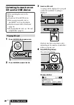 Preview for 26 page of Sony ZS-R100CP Operating Instructions Manual