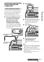 Preview for 31 page of Sony ZS-R100CP Operating Instructions Manual