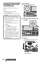 Предварительный просмотр 32 страницы Sony ZS-R100CP Operating Instructions Manual