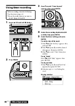 Preview for 44 page of Sony ZS-R100CP Operating Instructions Manual