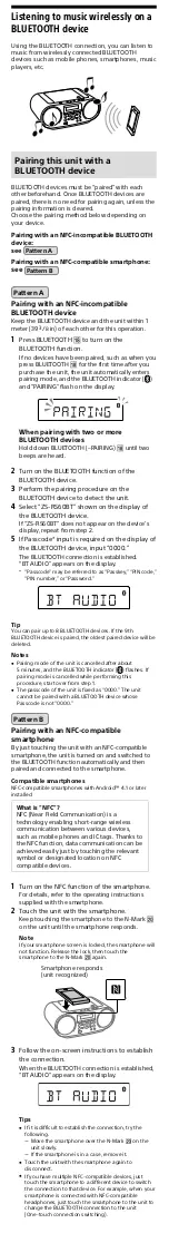 Предварительный просмотр 6 страницы Sony ZS-RS60BT User Manual