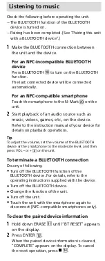 Предварительный просмотр 7 страницы Sony ZS-RS60BT User Manual