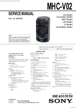 Preview for 1 page of Sony ZS-RS80BT Service Manual