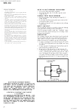 Preview for 2 page of Sony ZS-RS80BT Service Manual