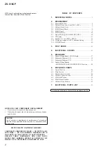 Preview for 2 page of Sony ZS-S10CP Service Manual