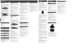 Preview for 2 page of Sony ZS-S50CP Operating Instructions