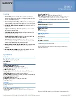 Preview for 2 page of Sony ZS-SAT1 Specifications