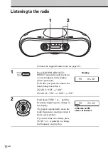 Preview for 10 page of Sony ZS-SN10 Operating Instructions Manual