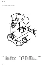 Preview for 36 page of Sony ZS-X1 - Cd Boombox Service Manual