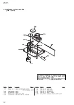 Preview for 42 page of Sony ZS-X1 - Cd Boombox Service Manual