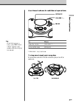 Preview for 9 page of Sony ZS-X3CP Marketing Specifications & Features Operating Instructions Manual