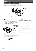 Preview for 18 page of Sony ZS-X3CP Marketing Specifications & Features Operating Instructions Manual