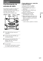 Предварительный просмотр 41 страницы Sony ZS-X3CP Marketing Specifications & Features Operating Instructions Manual