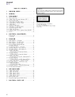 Preview for 2 page of Sony ZS-X3CP Marketing Specifications & Features Service Manual