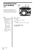 Preview for 14 page of Sony ZS-X7 Primary Operating Instructions Manual