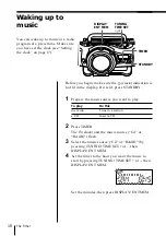 Preview for 18 page of Sony ZS-X7 Primary Operating Instructions Manual