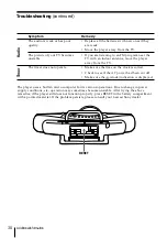 Preview for 30 page of Sony ZS-X7 Primary Operating Instructions Manual